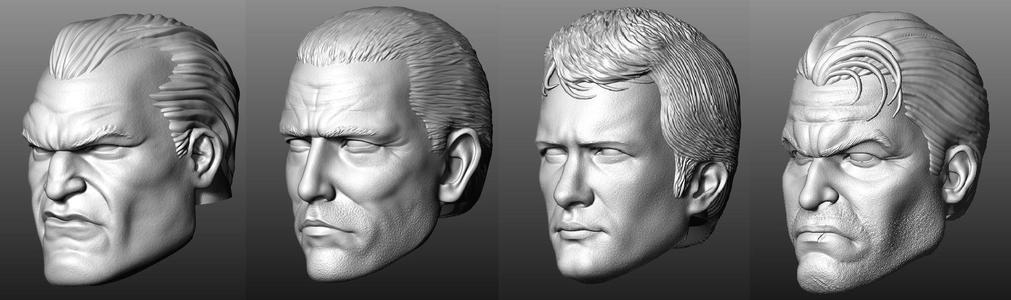 PUNISHER HEADS PACK