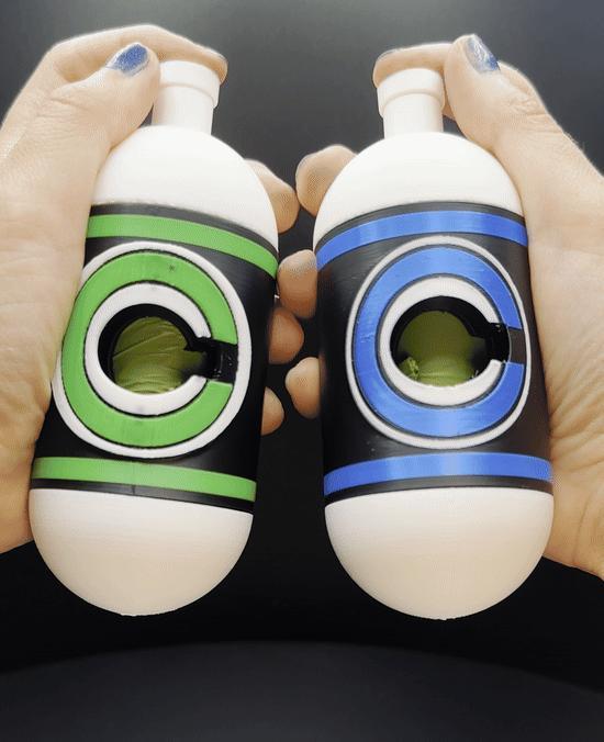 Capsule Corp. Dog Poop Bag Dispenser