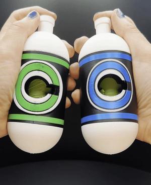 Capsule Corp. Dog Poop Bag Dispenser