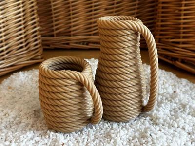 Coiled Rope Containers