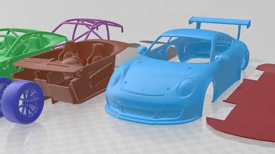 Porsche 911 GT3 Cup Martini 2013 Printable Car