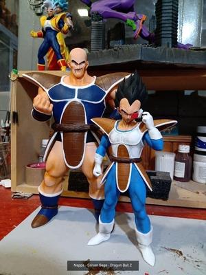 Vegeta and Nappa – Dragon Ball Z 3D Model Collection