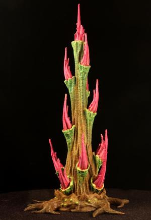 Tabletop plant: “Rhododendron Nostril 3” ( Alien Vegetation 27 )