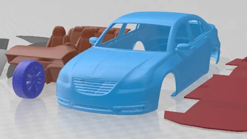 Chrysler 200 2011 Printable Car