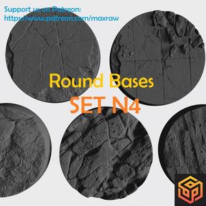 Round Bases – Set N4 – Free sample