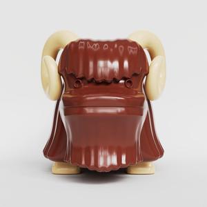 Bantha - The Complete Saga - 3D Printable Custom Lego Minifigure