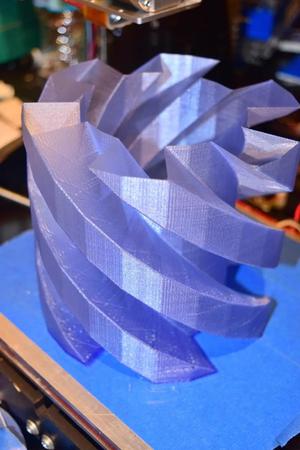 Spiral Helix Vase