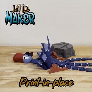 Lauro the bird – Flexi Articulated