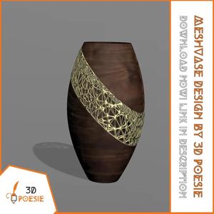 MeshVase Design by 3D Poesie