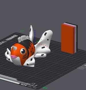 Articulating Seaking – Print in Place – Pokemon