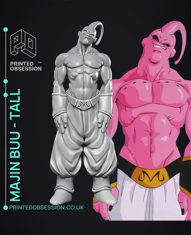 Majin Buu tall – Dragon Ball Z – Fan Art