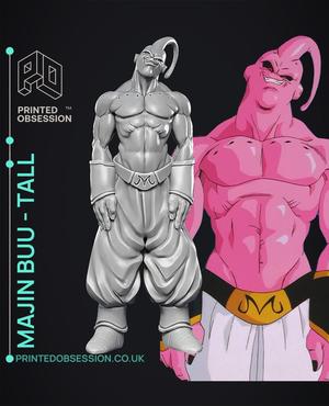 Majin Buu tall – Dragon Ball Z – Fan Art