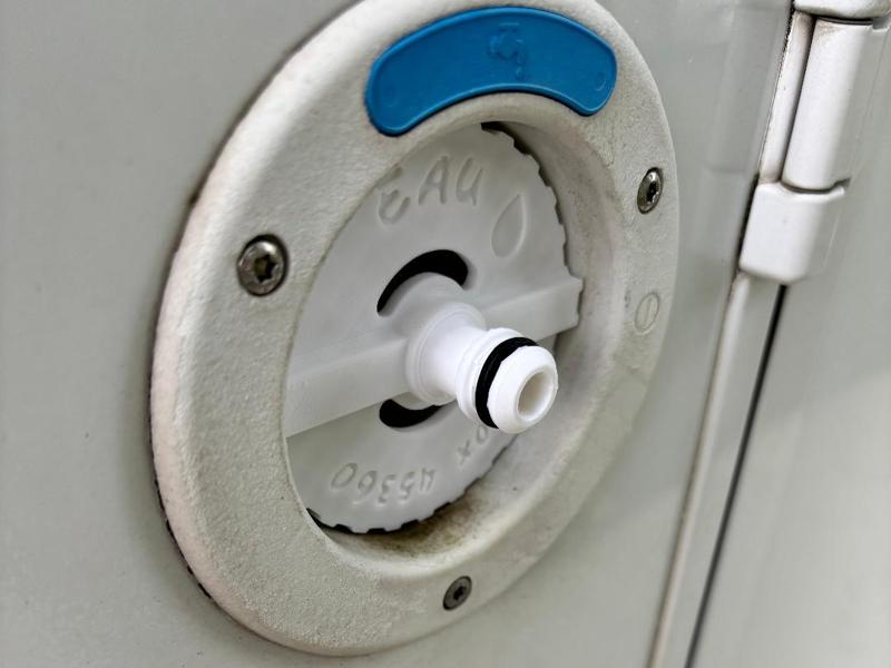 clean water filler cap camper van