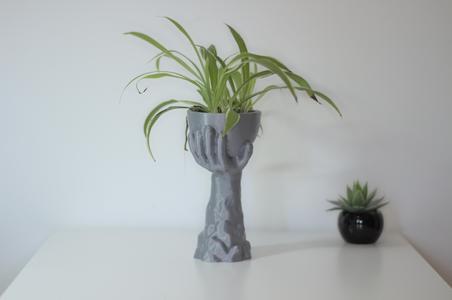 “Holding Nature: an artistic vase”