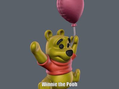 Winnie the Pooh (Easy print and Easy Assembly)