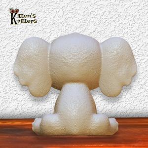 Baby Elephant Figurine African Safari Decor