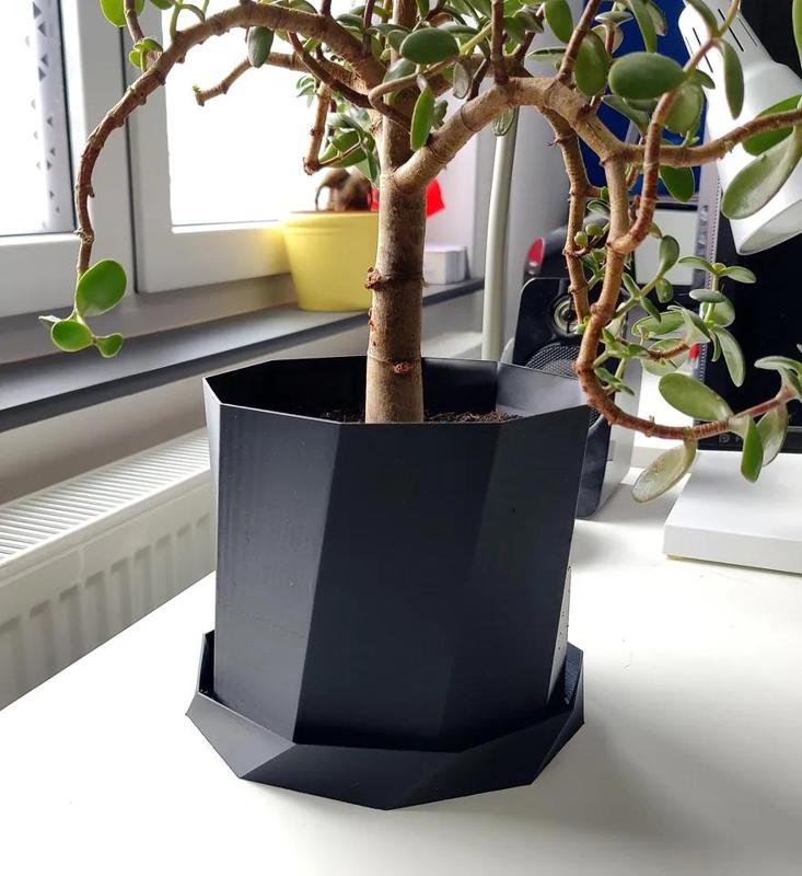 Big 18cm Ø plant pot – fast print