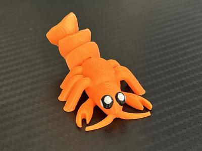 Articulated Cute Crawdad