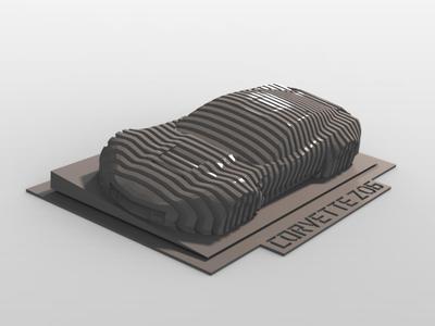 Corvette  Z06 Display