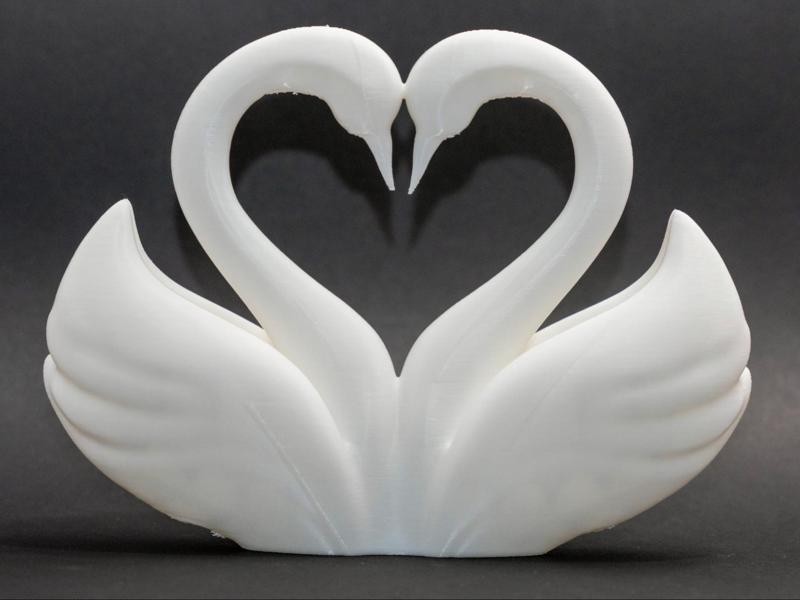 Love Swans Valentines Day gift