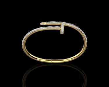 Juste un clou Bracelet 18 Size Full Diamonds N207
