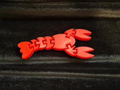 Articulated Fidget Lobster