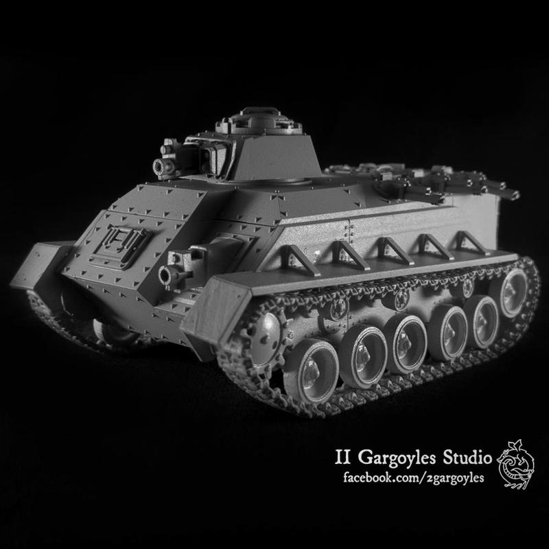 Realistic Sci-Fi APC Tracks
