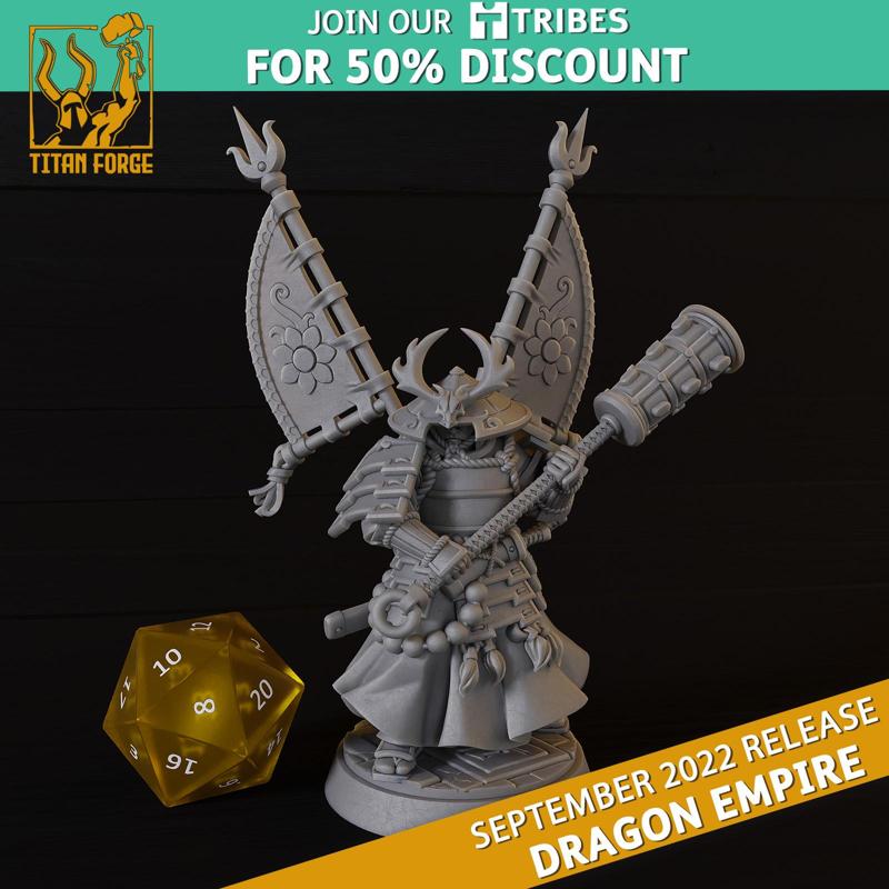 General – Dragon Empire – Titan Forge Miniatures September 2022