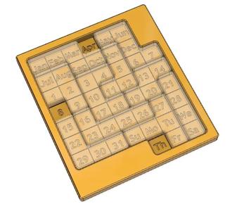 Puzzle Daily Calendar (Multilanguage)