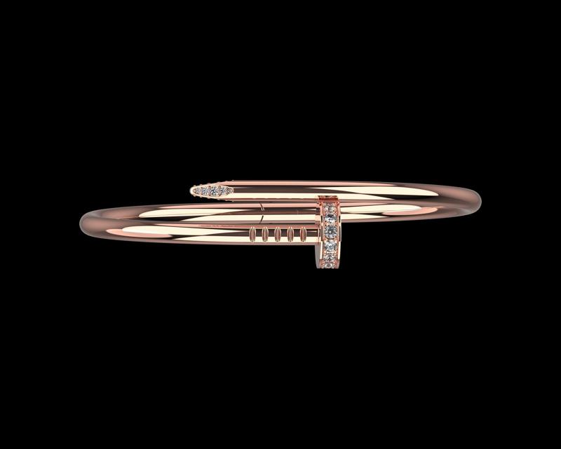 Juste un clou Bracelet 19 Size with Gems N87