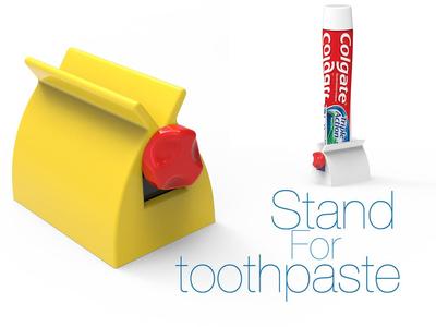 Stand for toothpaste