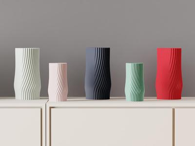 Modern Twisted Vase. Easy To print Quick vase.