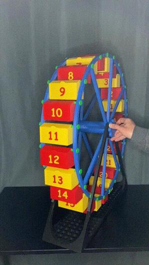 Ferris wheel advent calendar