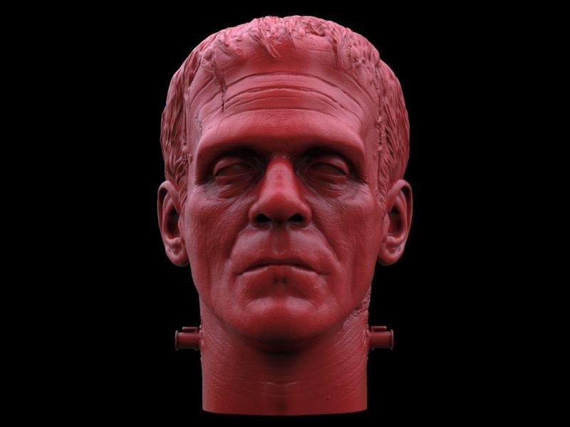 Frankensteins Monster Head