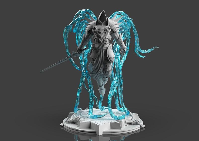 Tyrael for 3d Printing
