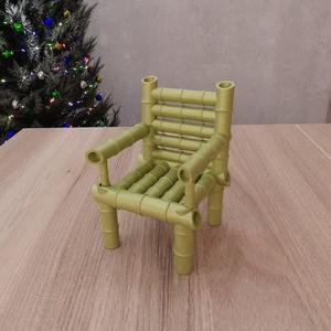 3D Bamboo Chair Decor and Toy with 3D Stl Files and Gift for Kids & Home and Living, Kids Toy, Bamboo Decor, 3D Printing, Bamboo Art