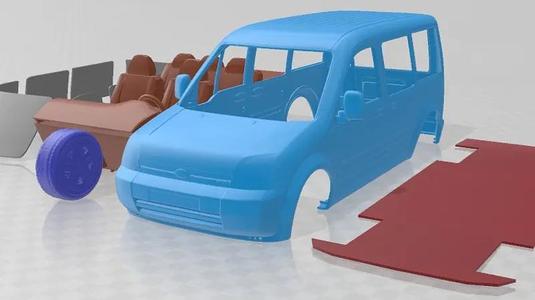 Ford Tourneo Connect 2005 Printable Car