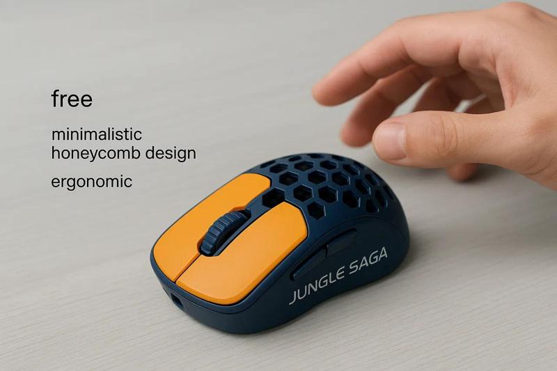 Honeycomb Jungle Saga Mouse   