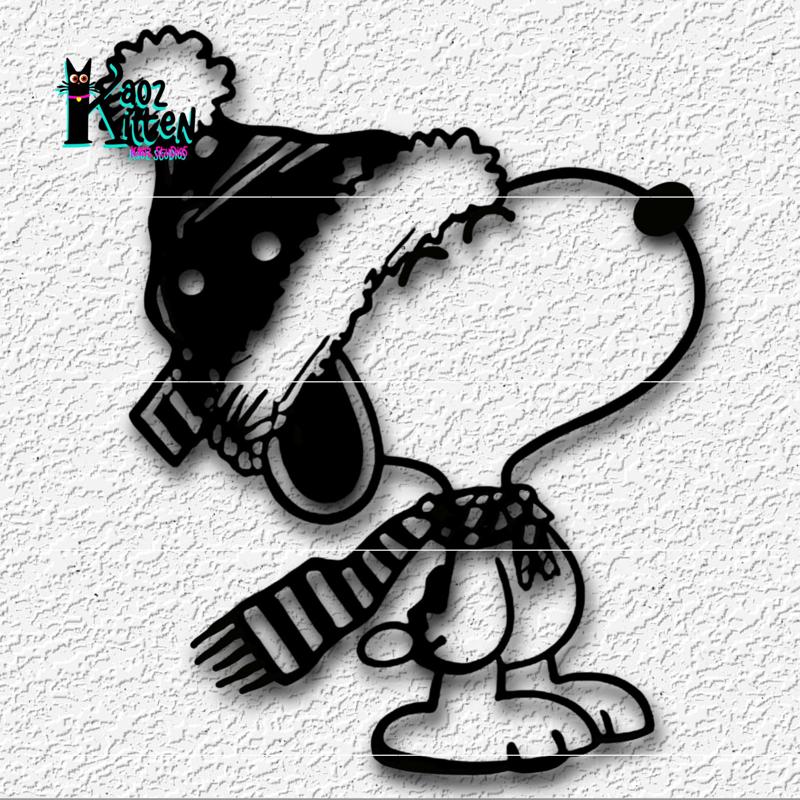winter snoopy wall art peanuts wall decor
