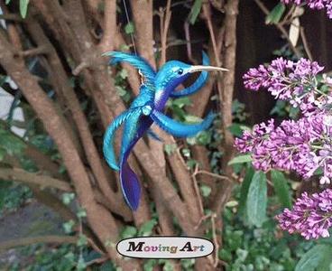 Windspinner Hummingbird pre-supported