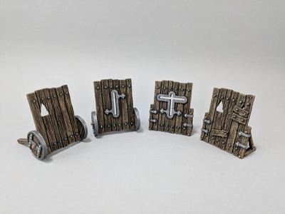 28mm Siege Mantlets