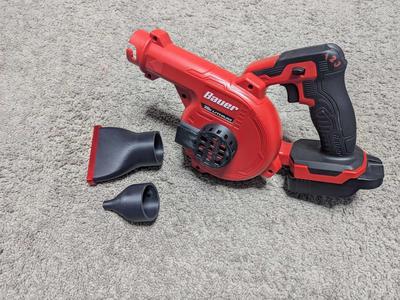 BAUER 20V Cordless  Compact Workshop Blower Accessories