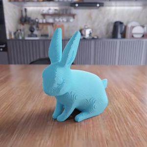 3D Block Easter Bunny as a Stl File & Bunny Rabbit, Bunny Ears, 3D Print File, Easter Rabbit, Happy Easter, Easter Gift, Easter Decor