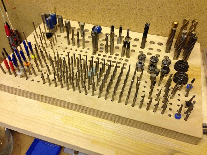 CNC Milling Tool Tray