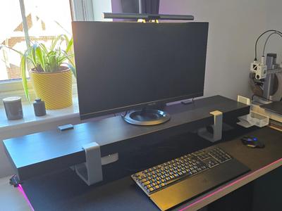 Ikea Lack Screen Riser (V2.0) – With cable tidy