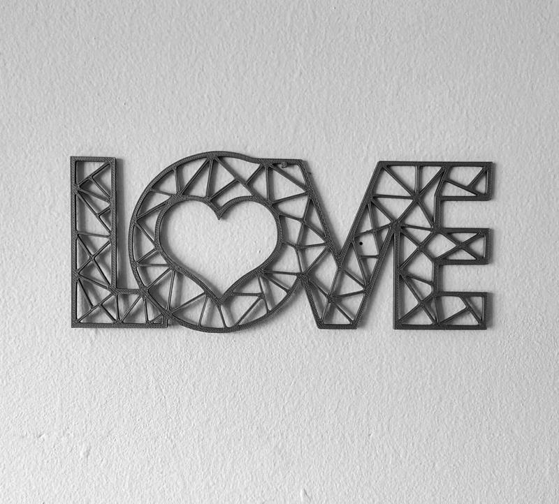 Love wall art   