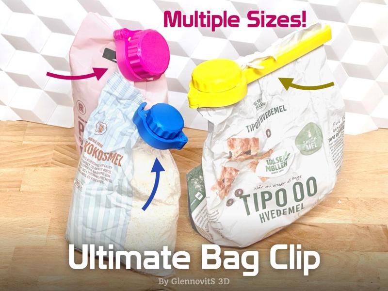 Ultimate Bag Clip (with Lid – easy access!)