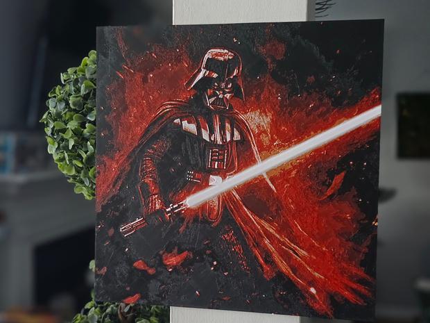 Darth Vader Starwars Hueforge Art Wall Deco