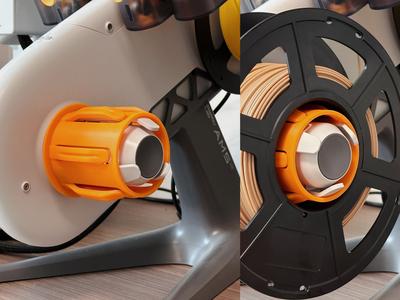 AMS Lite Spool Adapter_65-80mm spool 转接环