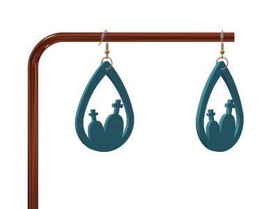 Cute keychain / earrings